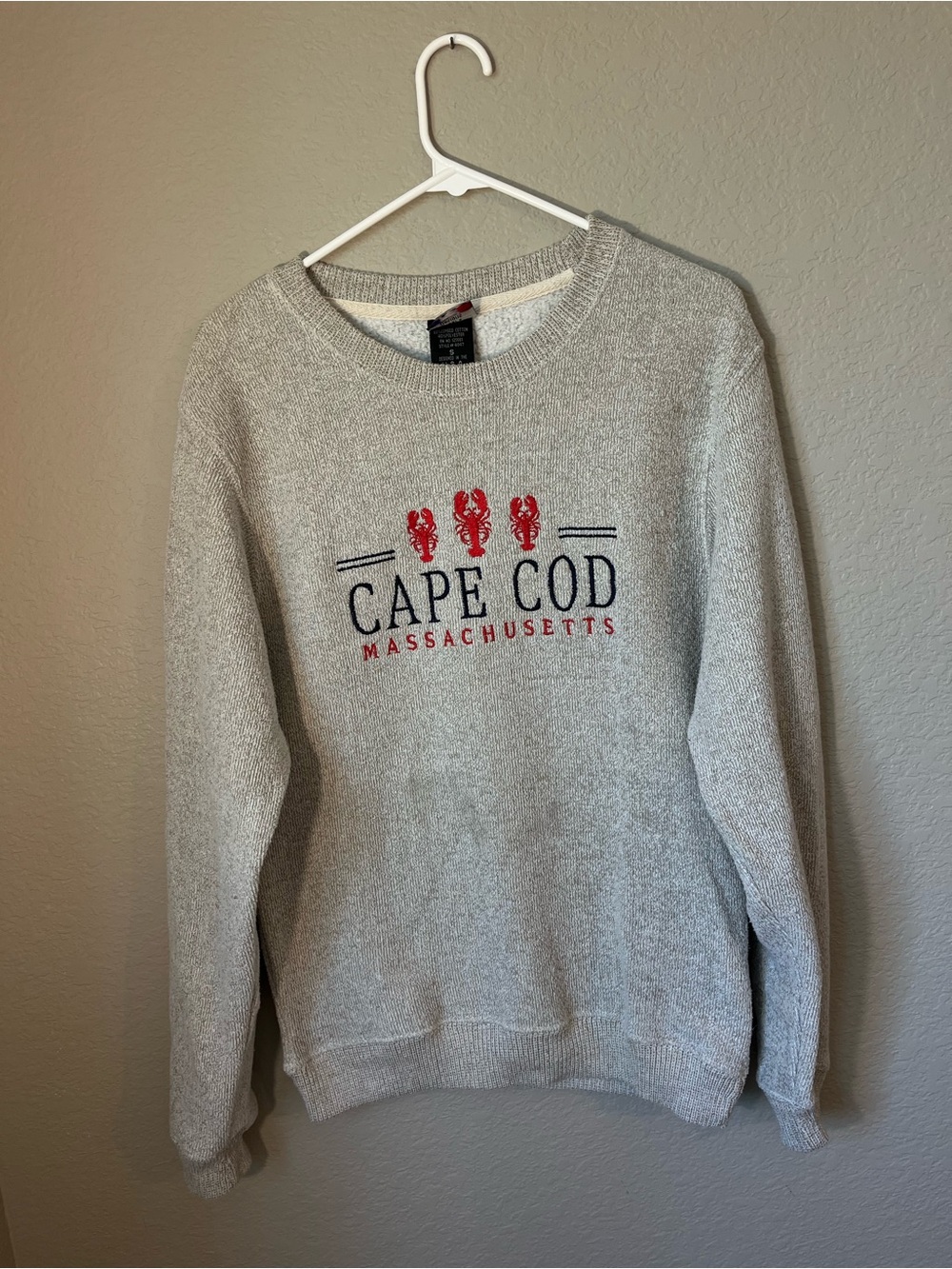Vintage Isaac’s Designs Cape Cod Massachusetts Lobster Crewneck Sweatshirt Small